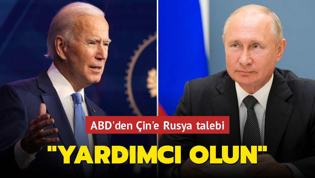 ABD'den in'e Rusya talebi: Yardmc olun