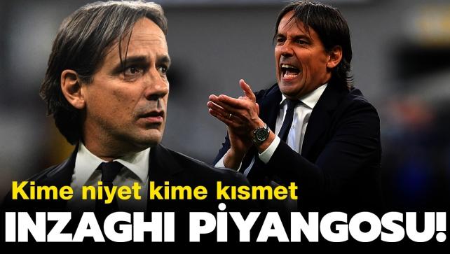 Galatasaray'a Simone Inzaghi piyangosu! Kime niyet kime ksmet