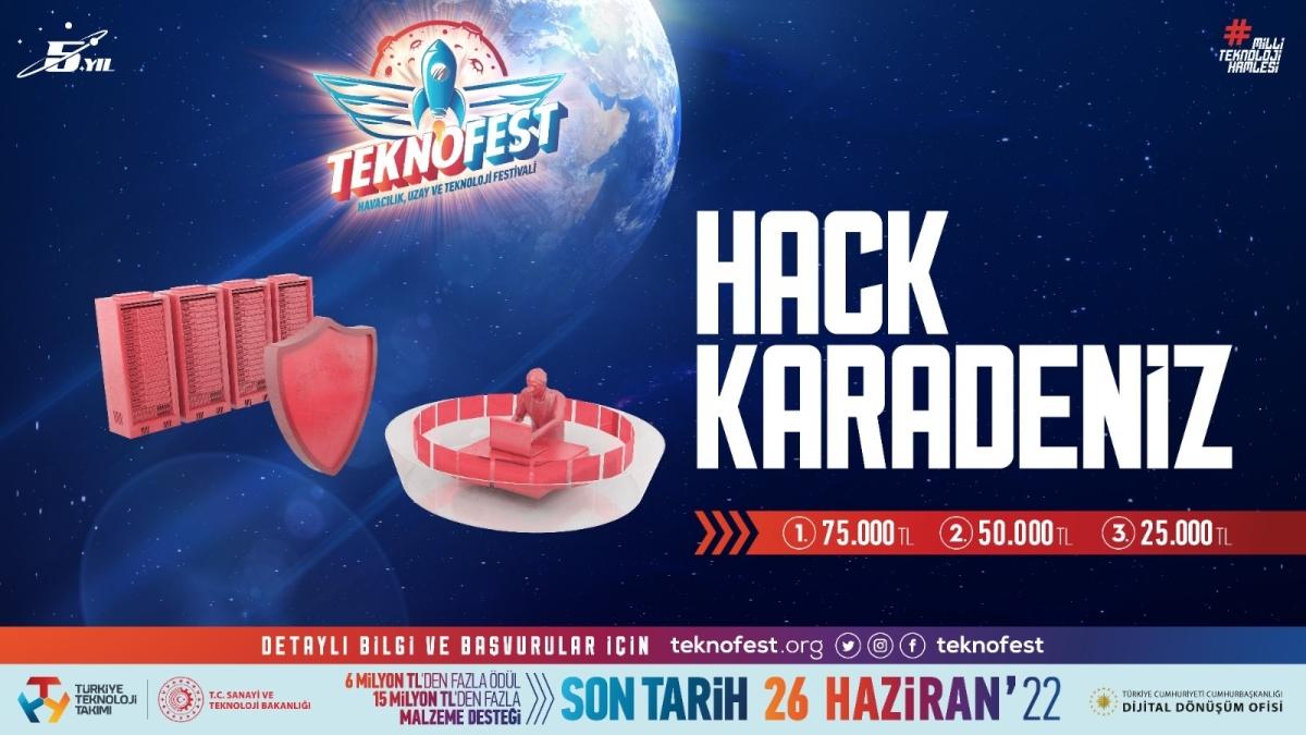 Siber yeteneklerin byk mcadelesi TEKNOFEST Hack Karadeniz'de