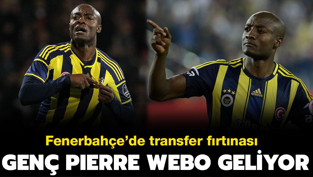 Fenerbahe'de transfer frtnas! Gen Pierre Webo geliyor