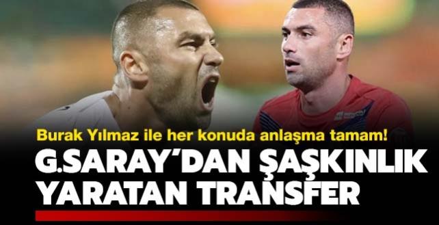 Galatasaray'dan bu hamleyi kimse beklemiyordu! Yeni ynetimden Burak Ylmaz bombas