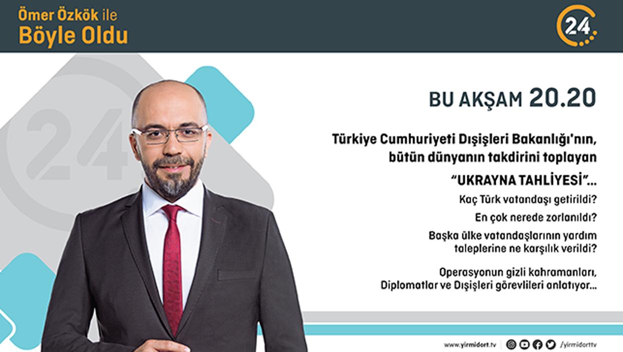 mer zkk ile Byle Oldu bu akam saat 20.00'de 24'te