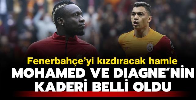 Mostafa Mohamed ve Mbaye Diagne'nin kaderi belli oldu! Fenerbahe'yi kzdran hamle