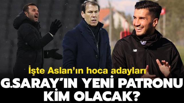 Nuri Şahin, Okan Buruk, Rudi Garcia... Galatasaray'ın yeni hocası kim olacak"