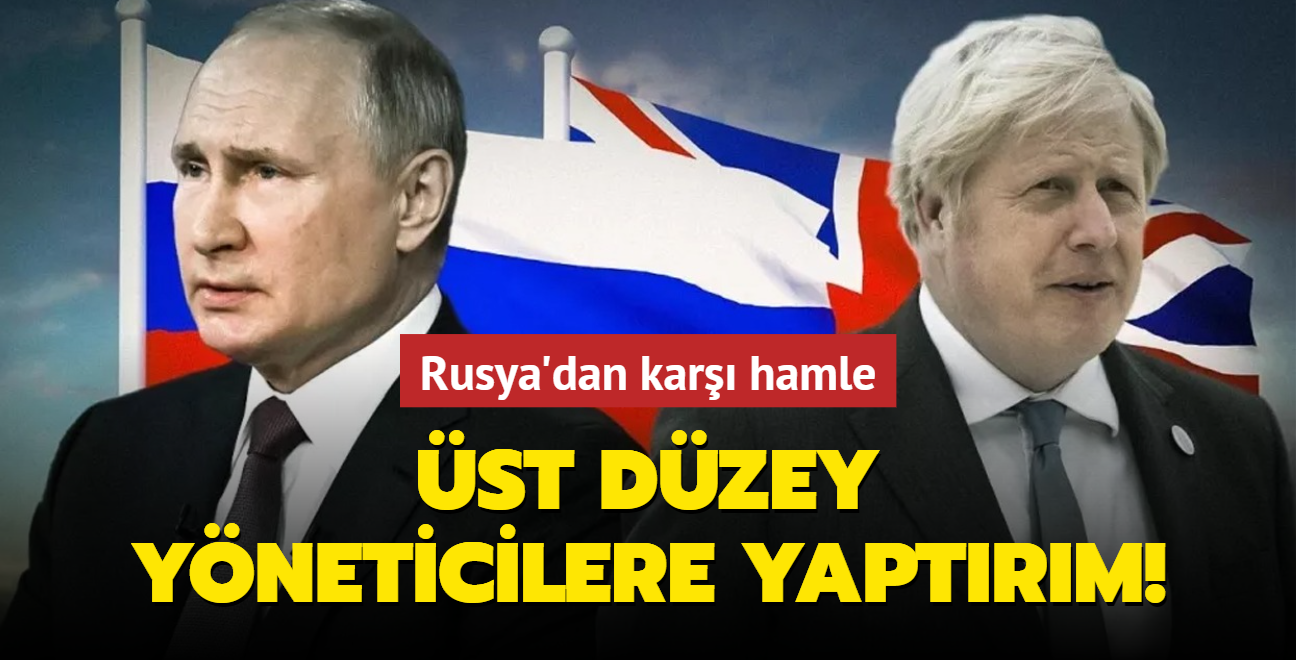 Rusya'dan kar hamle! st dzey yneticilere yaptrm karar