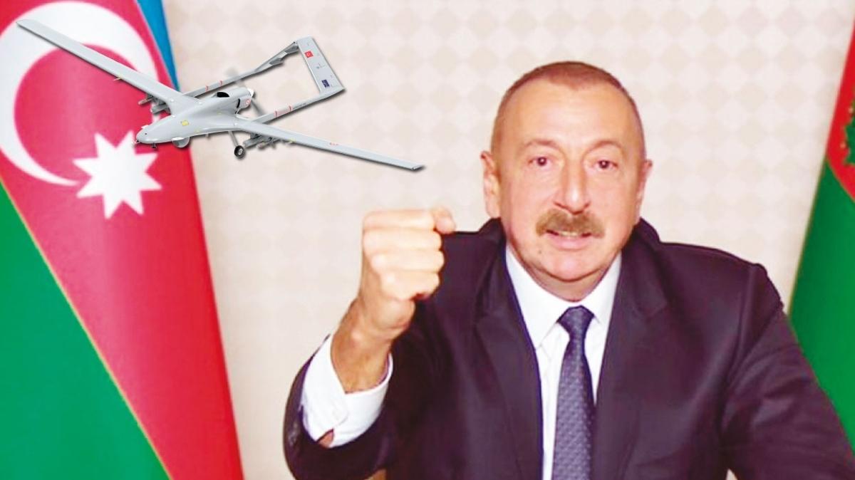 Aliyev'den Bat'ya Bayraktar sitemi: Bizde eytan' Ukrayna'da melek'