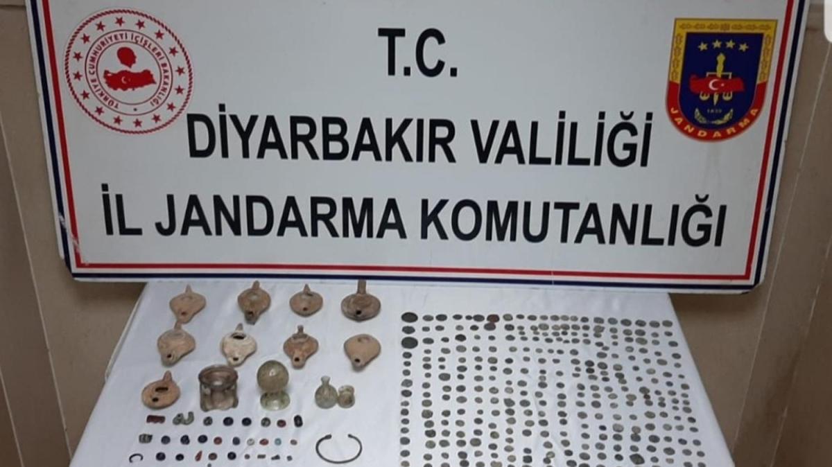 Diyarbakr'da 504 tarihi eser ele geirildi