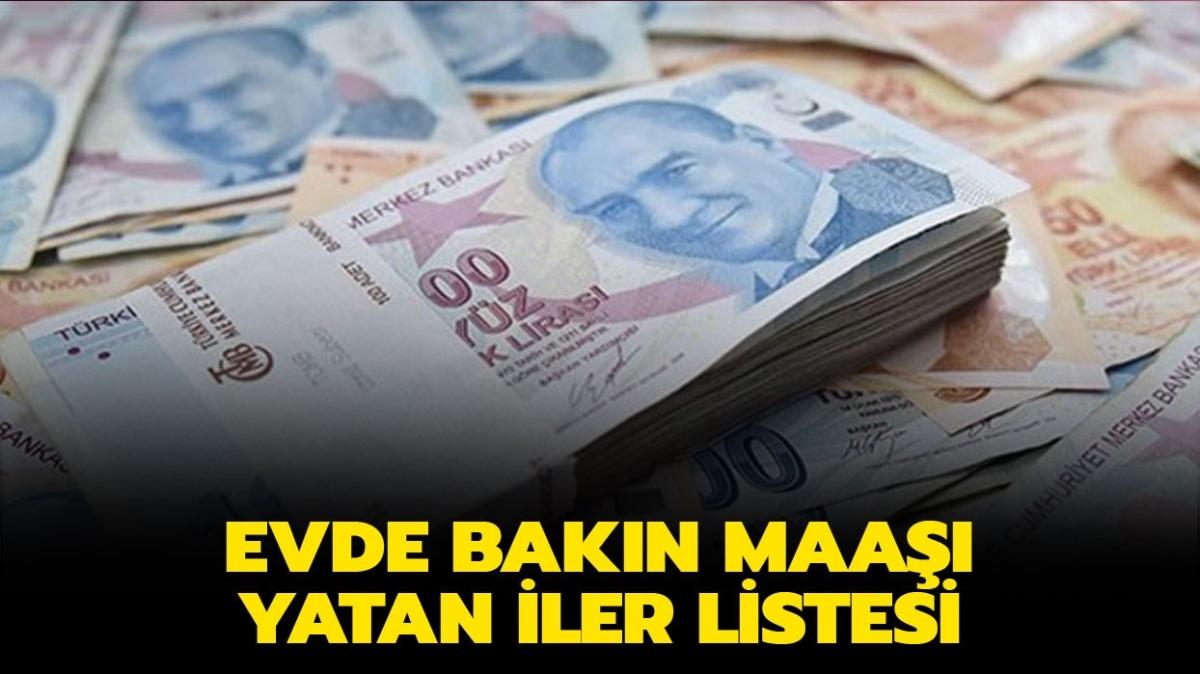 18 Nisan evde bakm maa yatan iller hangileri" Evde bakm maa yatt m"