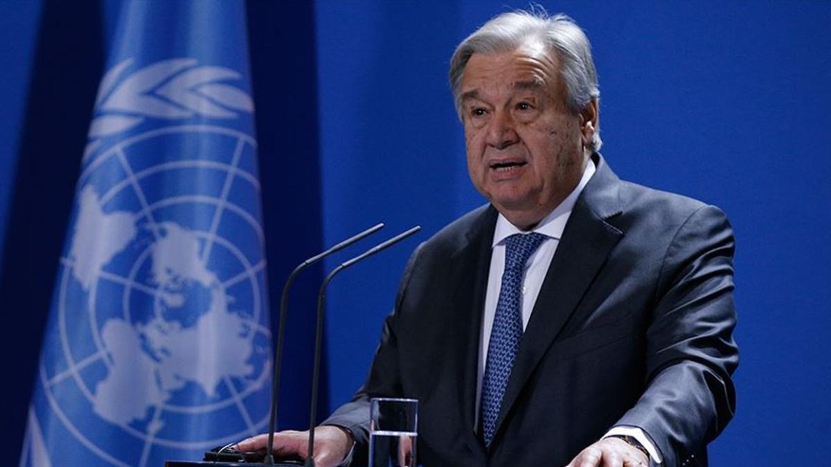 Guterres'ten Paskalya Bayram nedeniyle Ukrayna'da 4 gnlk insani atekes ars