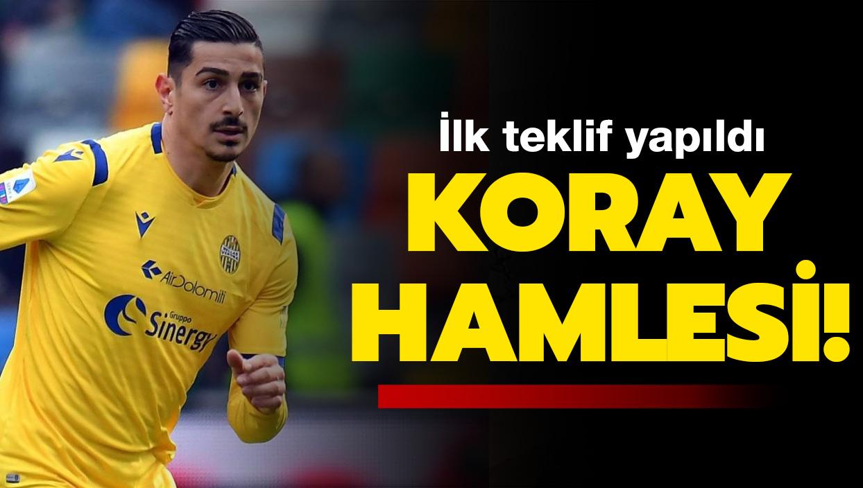 Beikta'tan Koray Gnter hamlesi! lk teklif sunuldu