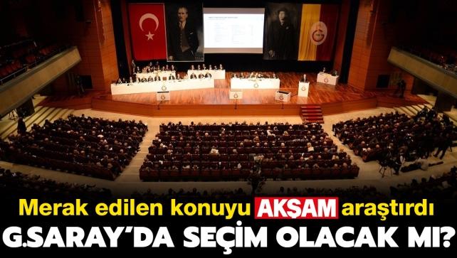 Galatasaray'da seim olacak m" O detay ortaya kt! | ZEL!