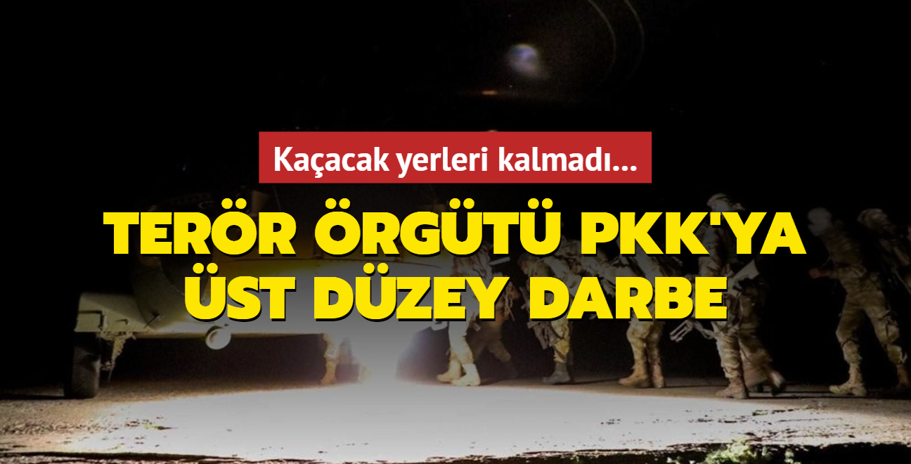 PKK'ya ağır darbe: Terörist Çavreş kod adlı M.K. teslim oldu