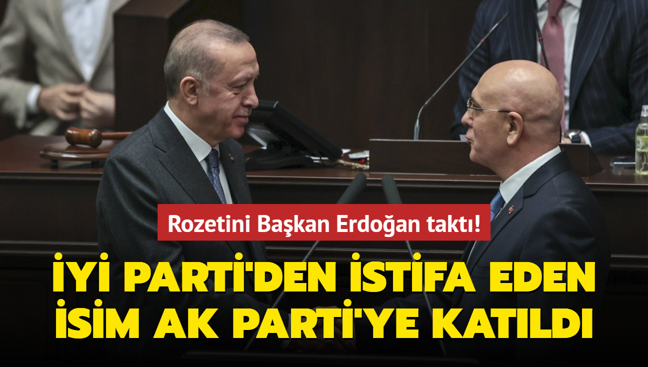Rozetini Bakan Erdoan takt! yi Parti'den istifa eden smail Ok AK Parti'ye katld