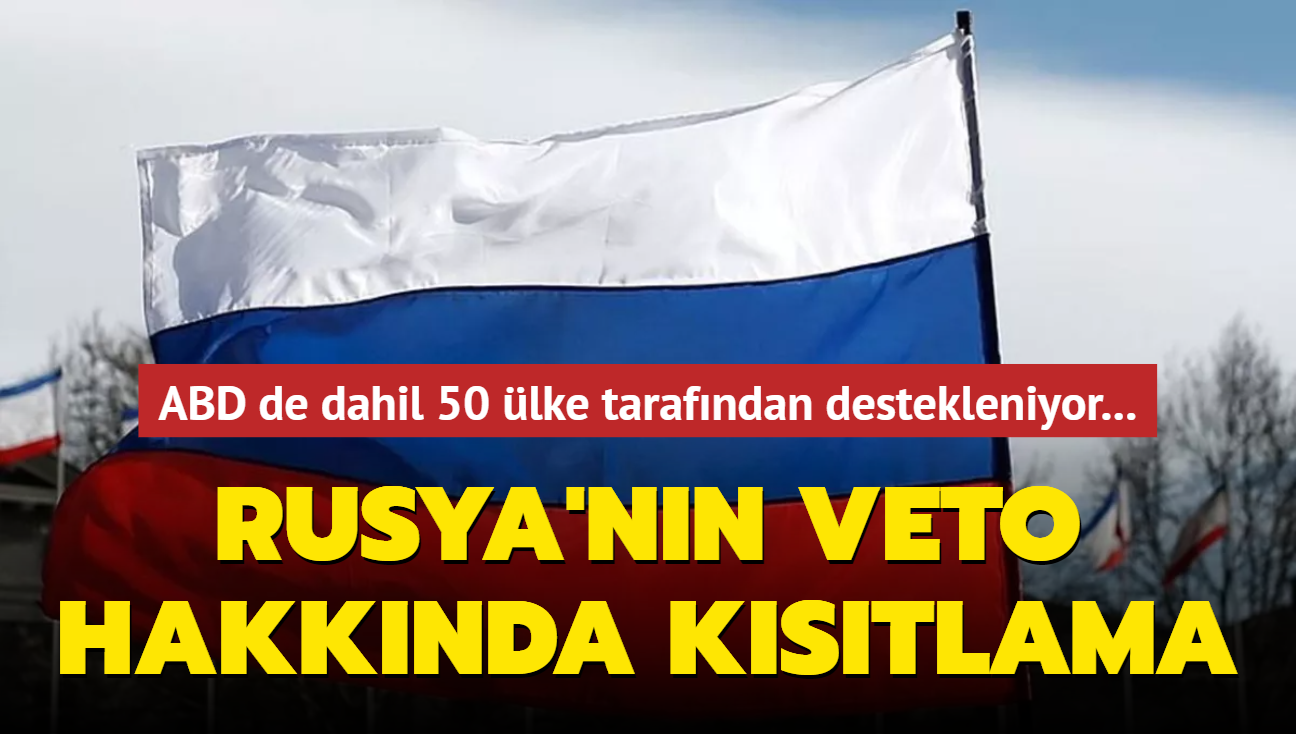 Rusya'nn veto hakknda kstlama