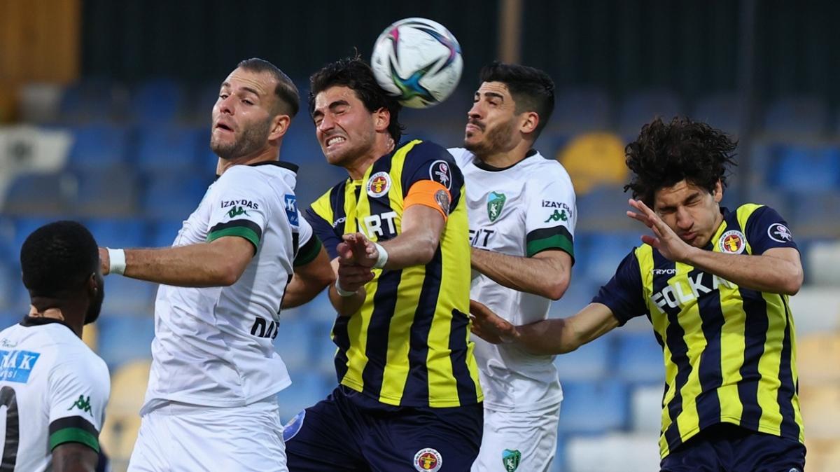 Menemenspor 31. maçında 13. beraberliğini aldı: 1-1