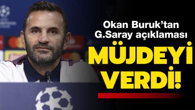 Okan Buruk Galatasaray'ı açık açık istiyor: Mutluluk duyarım