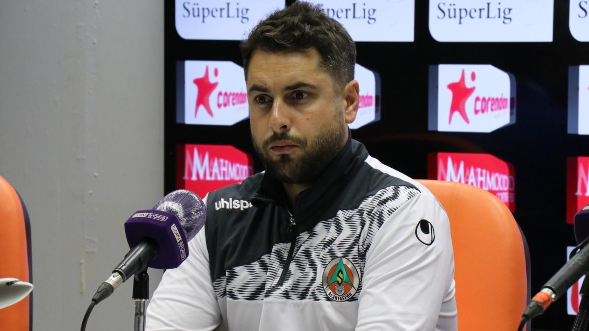 Aytemiz Alanyaspor Teknik Sorumlusu Felipe Sanchez Mateos: Ligdeki gibi Sivasspor'a kaybettik
