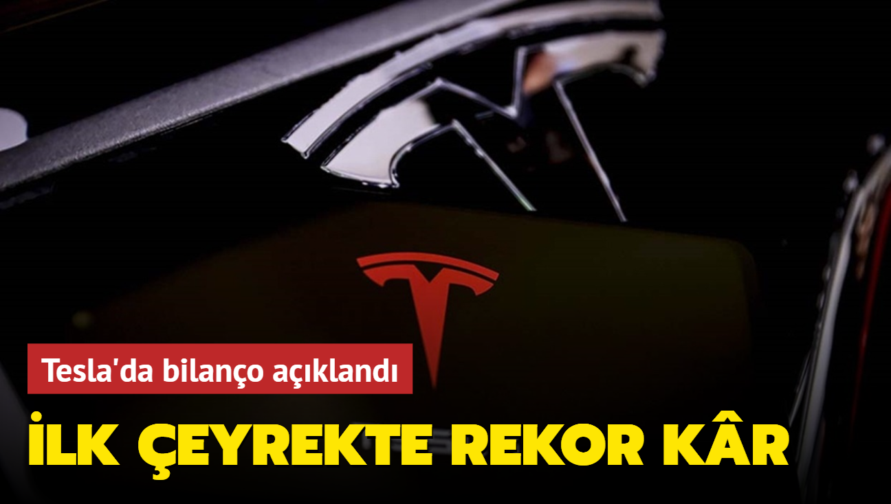 Tesla'da bilano akland... lk eyrekte rekor kr