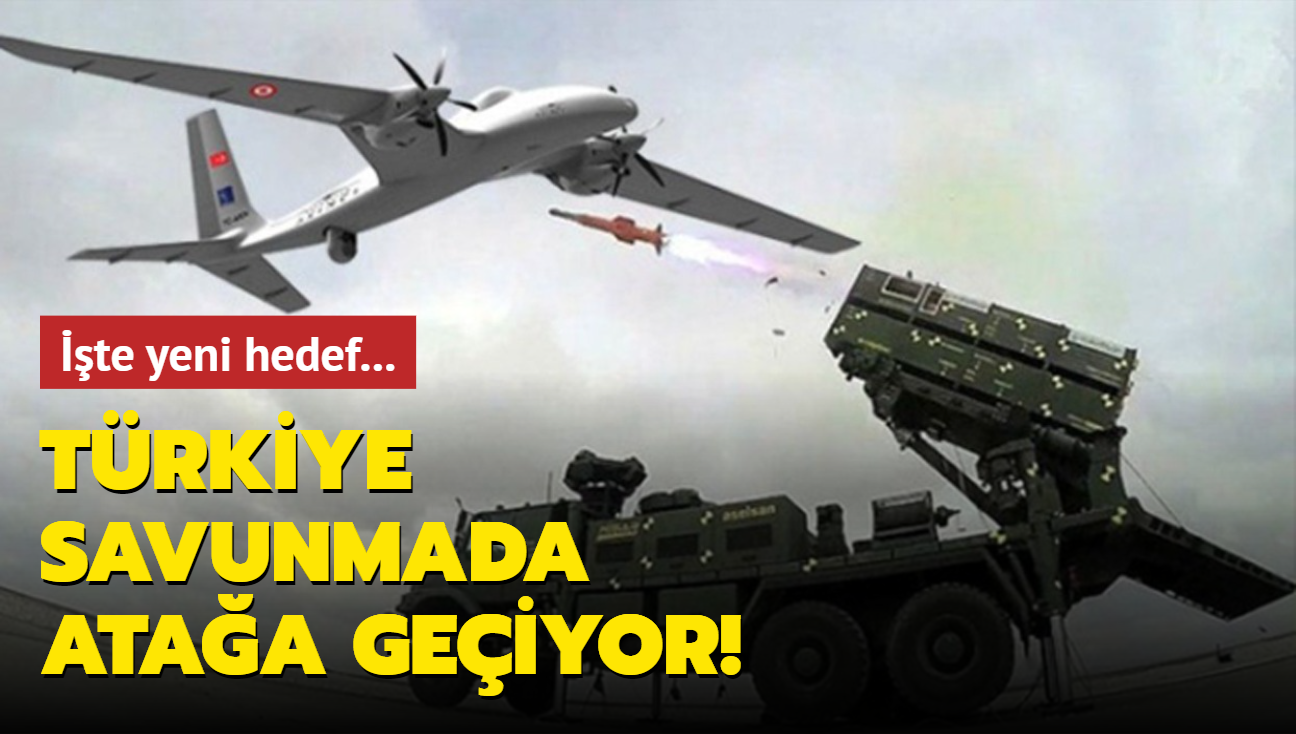 Trkiye savunmada ataa geiyor! te yeni hedef