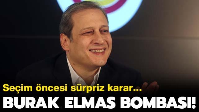 Burak Elmas bombas! Yeniden aday olmaya hazrlanyor