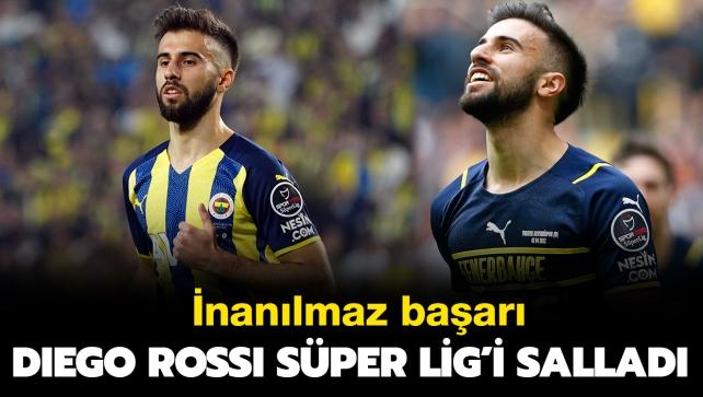 Diego Rossi'den inanlmaz baar! Fenerbahe taraftarlar lgna dnd