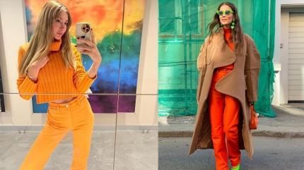 2022'nin moda rengi turuncu nasıl kombinlenir?