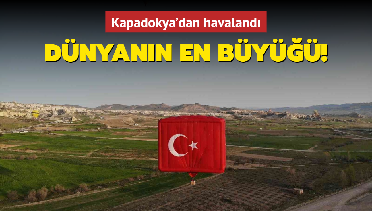 Dnyann en by! Kapadokya'dan havaland