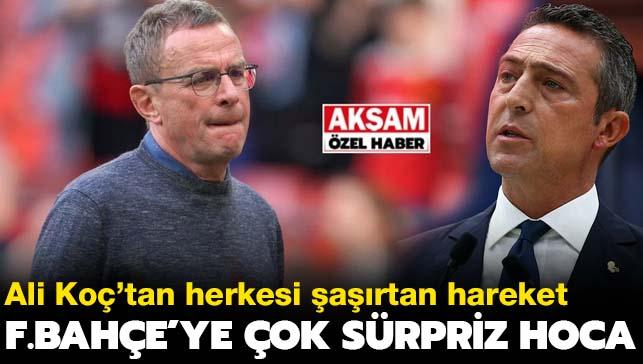 Fenerbahe'den Ralf Rangnick srprizi! Ali Ko temasa geti