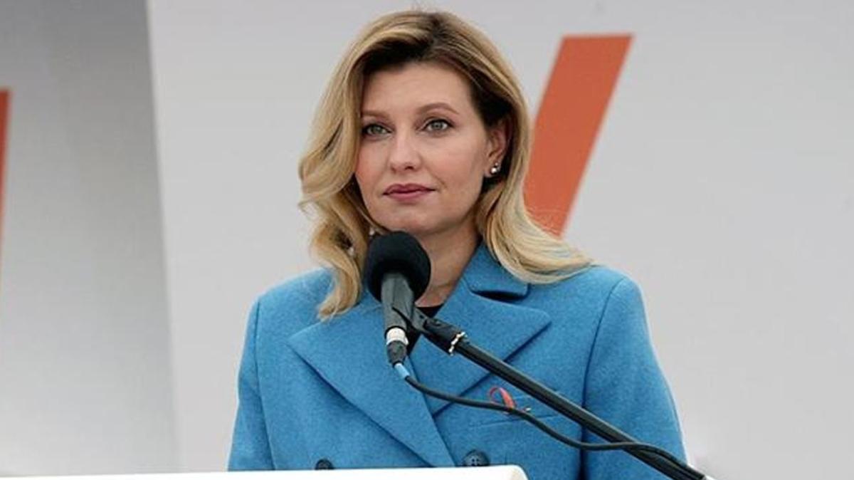 Ukrayna'nn First Lady'si Olena Zelenska: Rusya sivilleri vuruyor