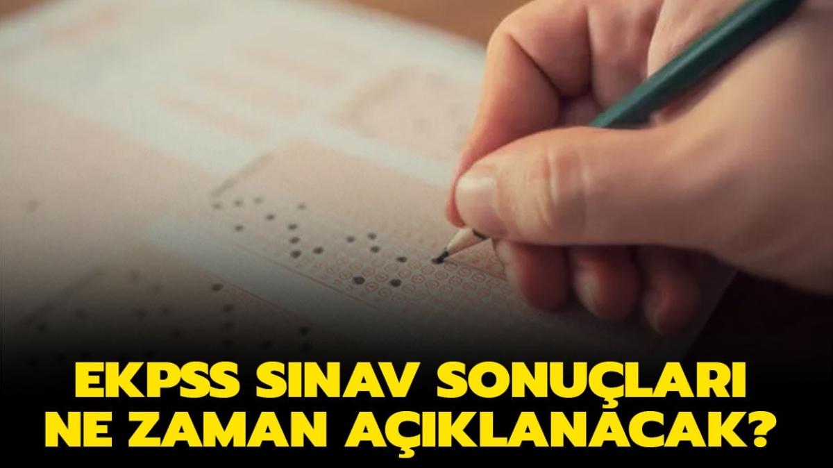 EKPSS sonular ne zaman aklanacak, hangi tarihte" EKPSS snav sonular ka yl geerli"