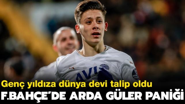 Fenerbahe'de Arda Gler panii! Dnya devi talip oldu