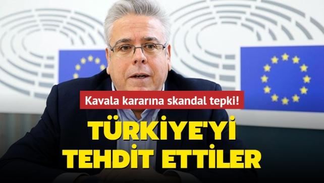 Kavala kararına skandal tepki! Türkiye'yi tehdit ettiler