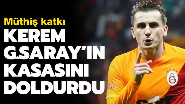 Kerem Aktrkolu'ndan Galatasaray'a mthi katk! Kasay doldurdu