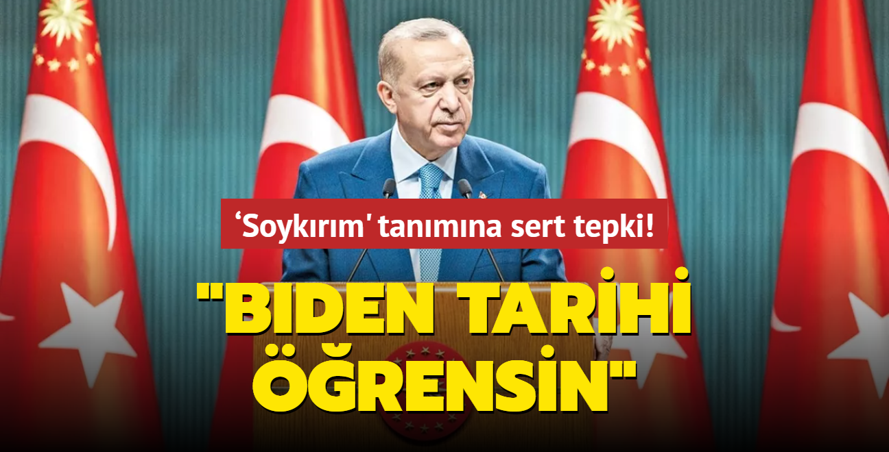 Soykrm' tanmna sert tepki! "Biden tarihi rensin"