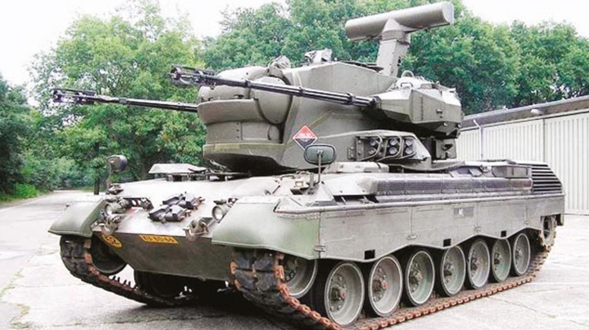 Almanya'dan tank ve Gepard hamlesi