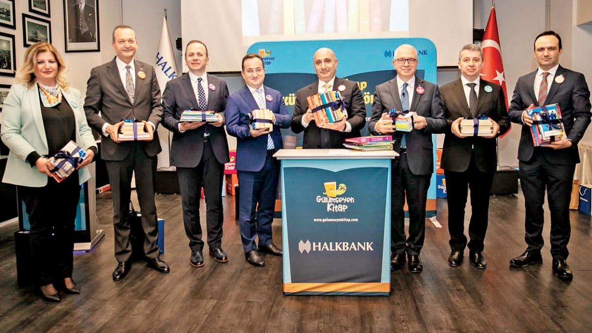 Halkbank ky okullarna ktphaneler kuracak