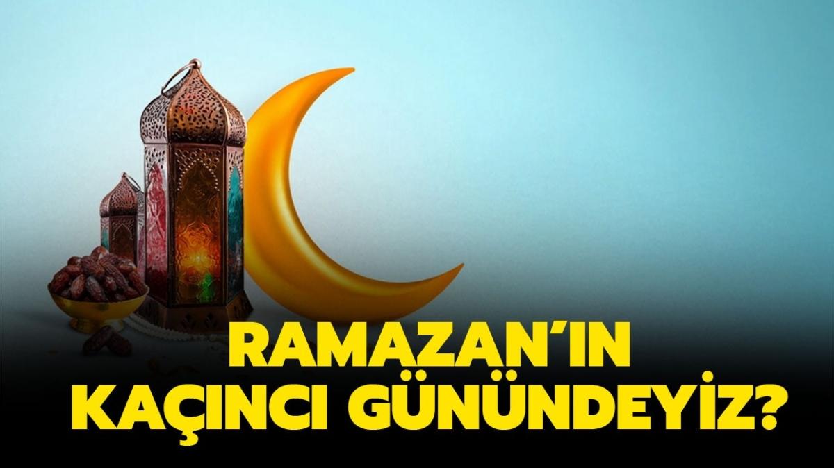 29 Nisan Ramazan'n bitmesine ka gn kald" Bugn Ramazan'n kanc gn"