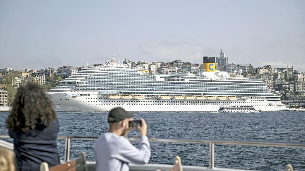 Galataport'tan cruise seferleri balyor! En byk gemi stanbul'da