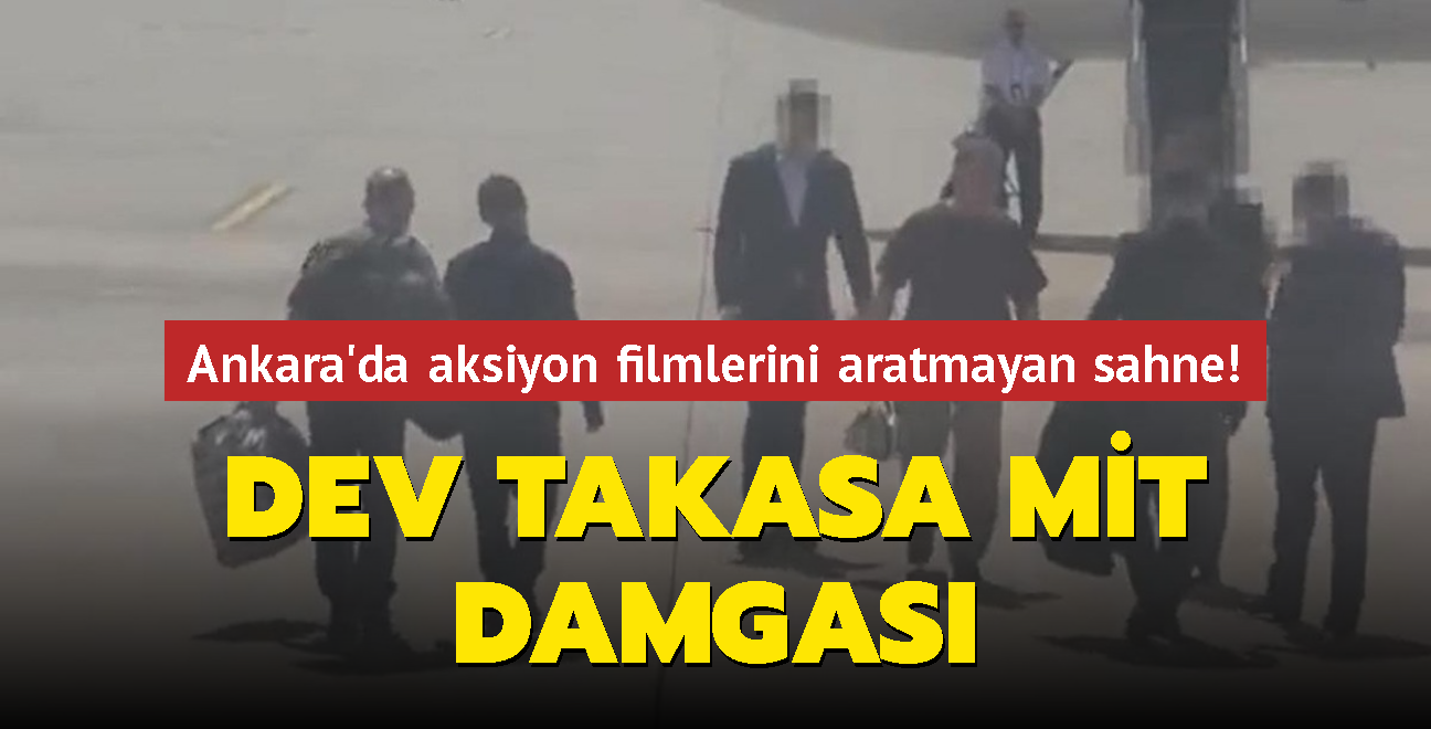 Ankara'da aksiyon filmlerini aratmayan sahne... Dev takasa MT damgas