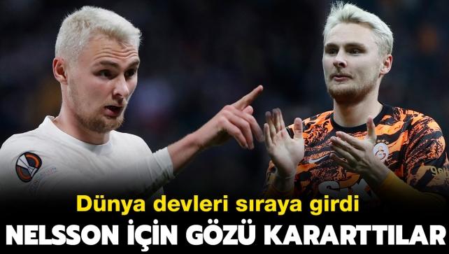 Victor Nelsson iin gz kararttlar! Dnya devleri sraya girdi...