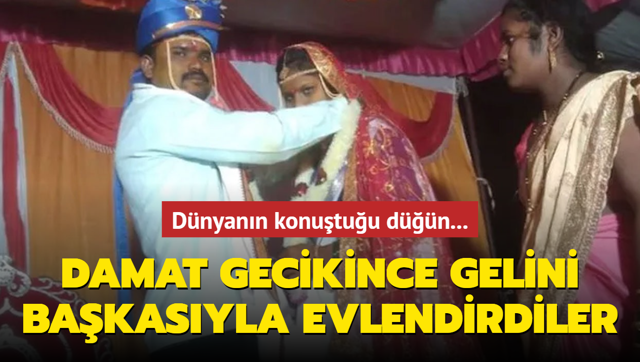 Dnyann konutuu dn... Damat gecikince olanlar oldu! Gelini bakasyla evlendirdiler