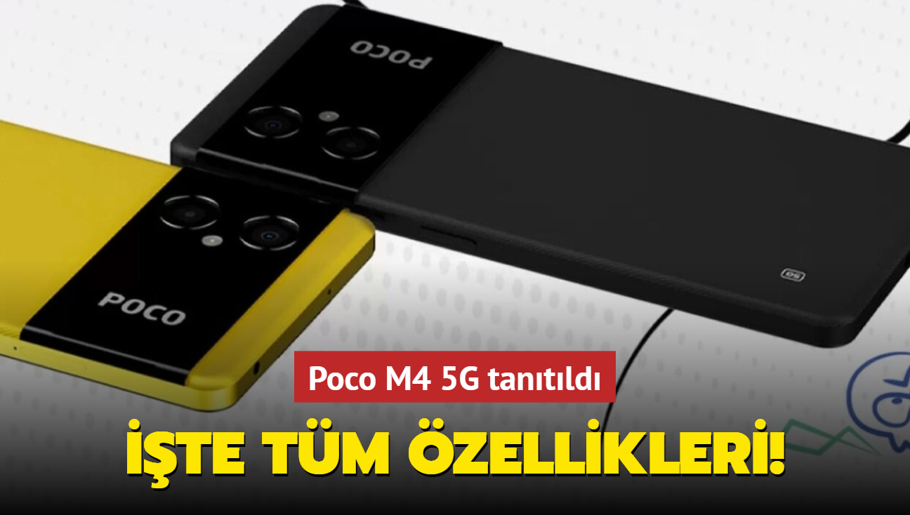 Poco, M4 5G akll telefon modelini tantt! Trkiye'ye gelecek mi"