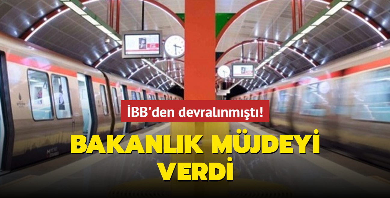 BB'den devralnmt! Baakehir-Kayaehir Metro Hatt hizmete alyor