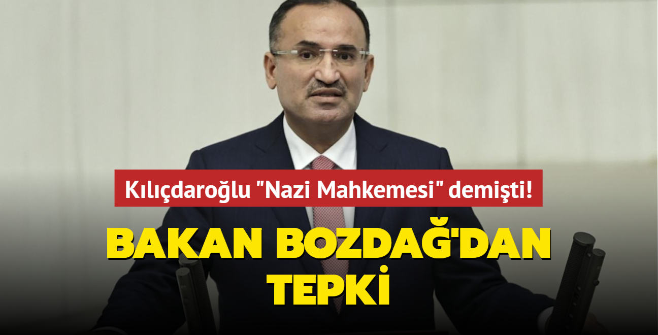 Kldarolu "Nazi Mahkemesi" demiti! Bakan Bozda'dan tepki