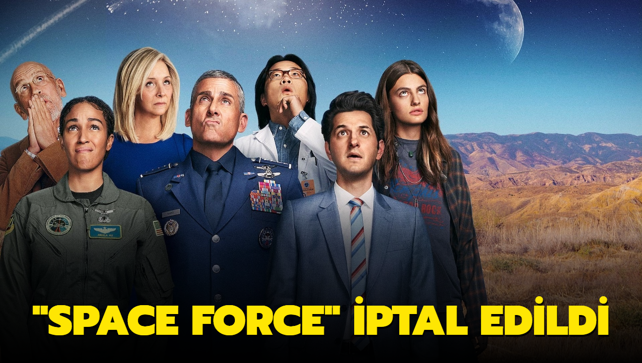 Steve Carell'li 'Space Force' dizisi 2 sezonun ardndan iptal edildi