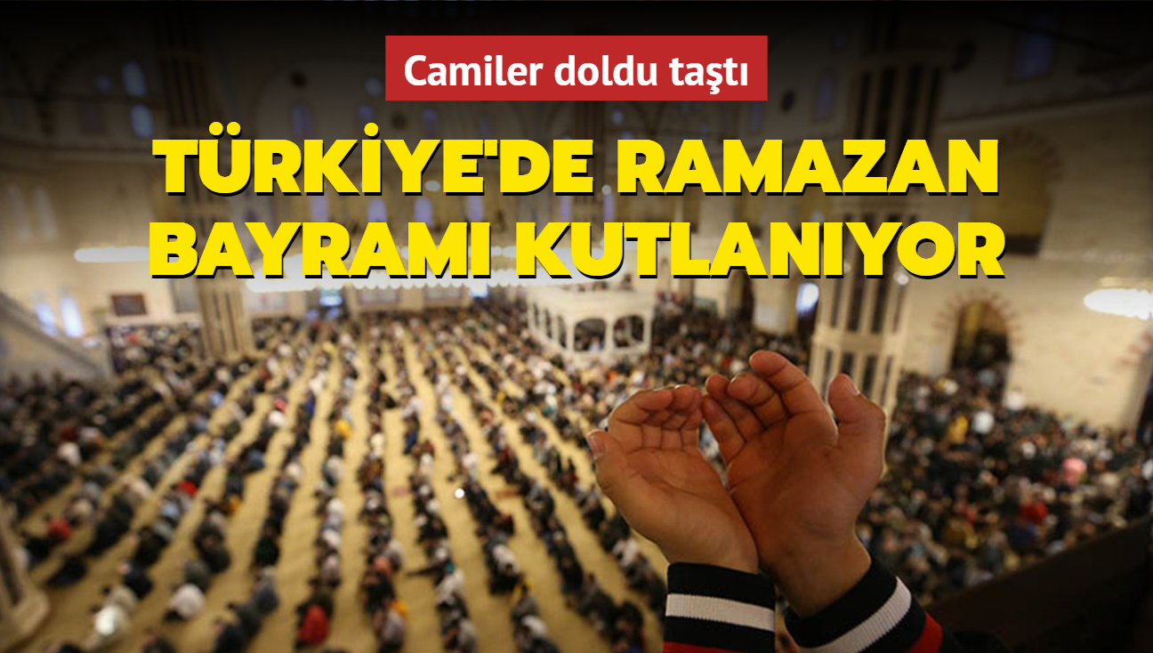 Trkiye'nin drt bir yannda Ramazan Bayram kutlanyor