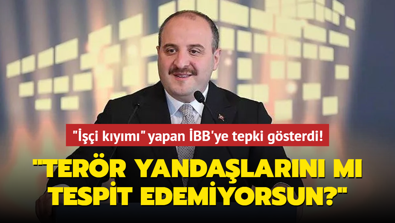 Bakan Varank'tan ii kym yapan BB'ye tepki! "Terr yandalarn m tespit edemiyorsun""