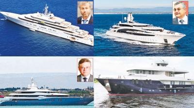 7 oligark yat� Fethiye'de