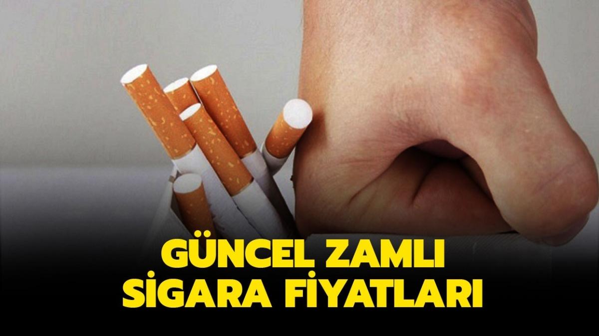 Sigara ne kadar zam geldi" 6 Mays 2022 Cuma zaml gncel sigara fiyatlar belli oldu!