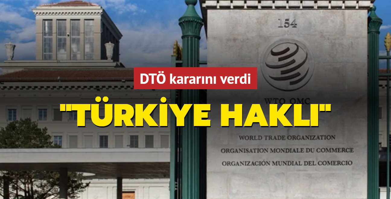 DT'deki elik davasnda Trkiye hakl bulundu